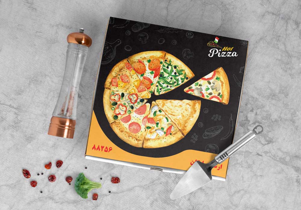 جعبه پیتزا 5